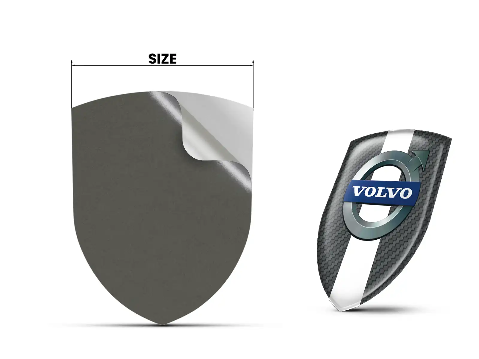 Volvo Emblemas Capó Pro Máximo Estilo Resistente Rendimiento